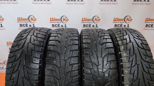 Шины зимние шипованные б/у Hankook Winter I*Pike RS W419 175/65 R14 86T