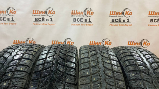 Шины зимние шипованные б/у Kama 505 Irbis 175/65 R14 82T