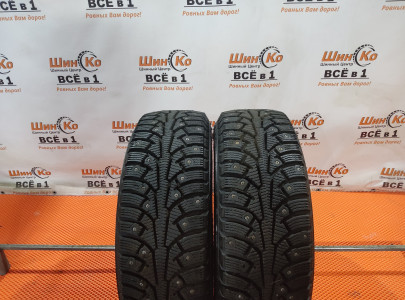Шины зимние шипованные б/у Nokian Nordman 5 185/65 R14 90T