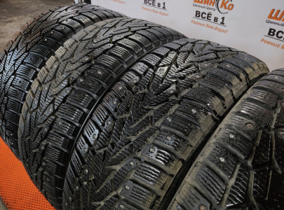 Шины зимние шипованные б/у Nokian Nordman 7 205/55 R16 94T