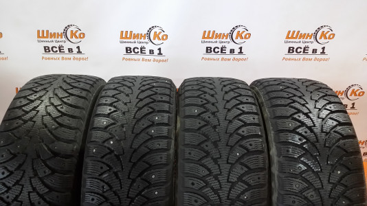 Шины зимние шипованные б/у Nokian Nordman 4 205/55 R16 94T