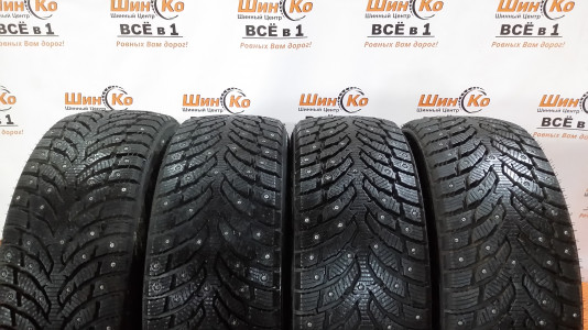 Шины зимние шипованные б/у Nokian Hakkapeliitta 5 175/70 R13 82T