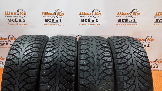 Шины зимние шипованные б/у Nokian Nordman 4 185/65 R15 88T