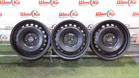 Диск штампованный б/у KIA R15
