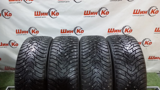 Шины зимние шипованные б/у Nokian Hakkapeliitta 8 205/55 R16 94T